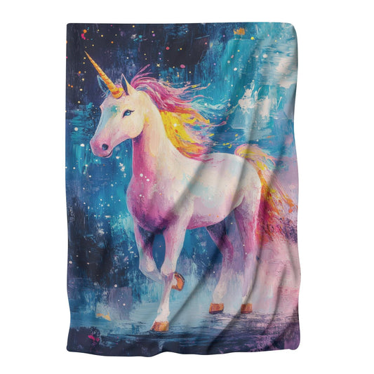 Twilight Unicorn Glow Blanket - Main Image