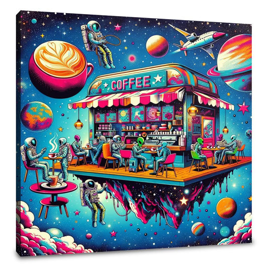 Cosmic Café Canvas - Main Image