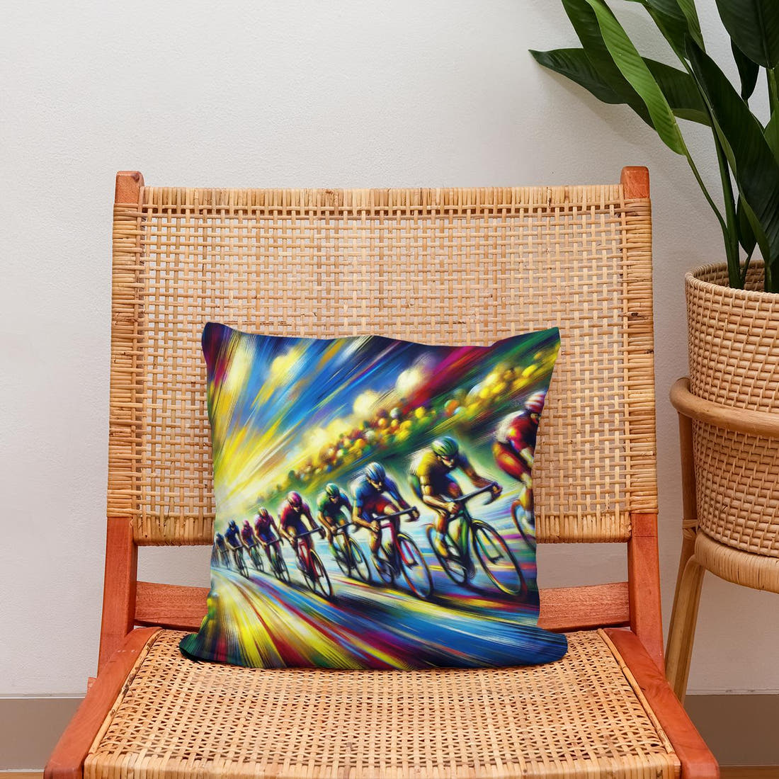 Velocity Vibrance Cotton Cushion - Secondary Image 2