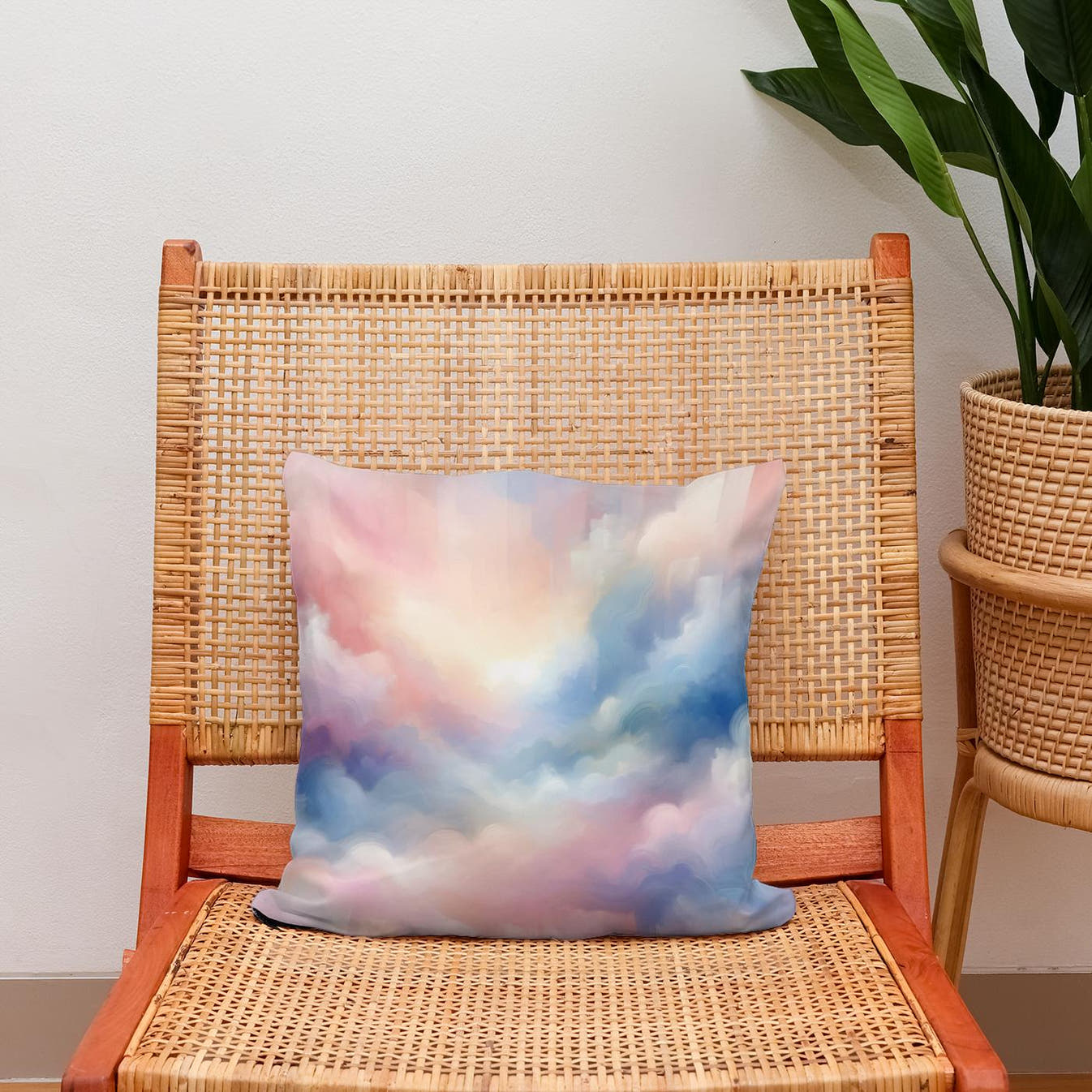 Dawn Whispers Cotton Cushion - Secondary Image 2