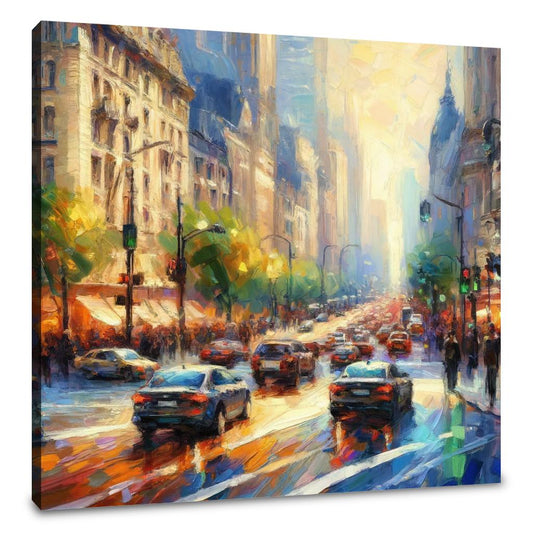 City Vibrance Canvas - Main Image