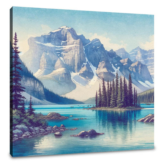 Banff Serenity Canvas - Main Image