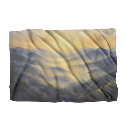 Dawn's Embrace Mountain Blanket - Main Image