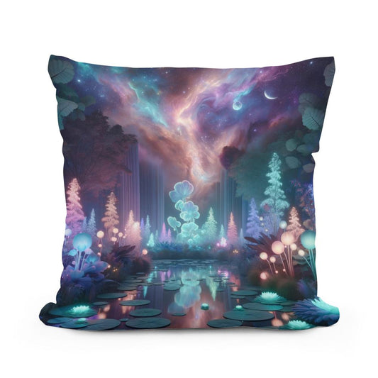 Ethereal Glow Cotton Cushion - Main Image