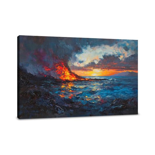 Volcanic Horizon Canvas - Main Image
