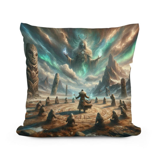 Elemental Ritual Cotton Cushion - Main Image