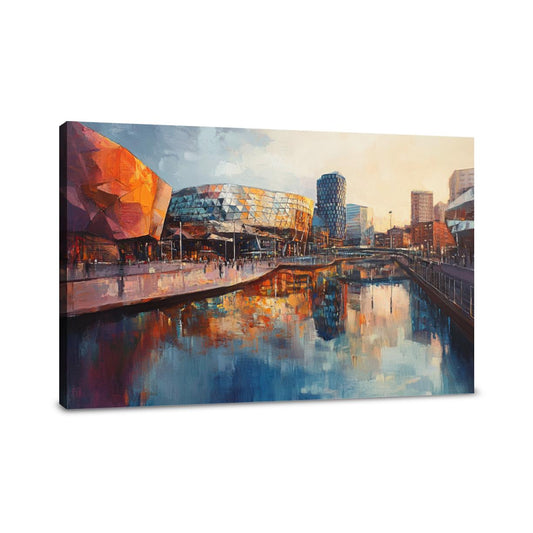 Birmingham Futurism Canvas - Main Image