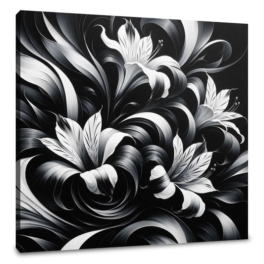 Flowing Alstroemeria Canvas - Main Image