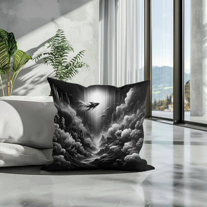 Mysteries of the Deep Cotton Cushion - Secondary Image 3