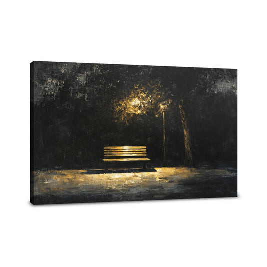 Bench of Echoes Canvas - Main Image