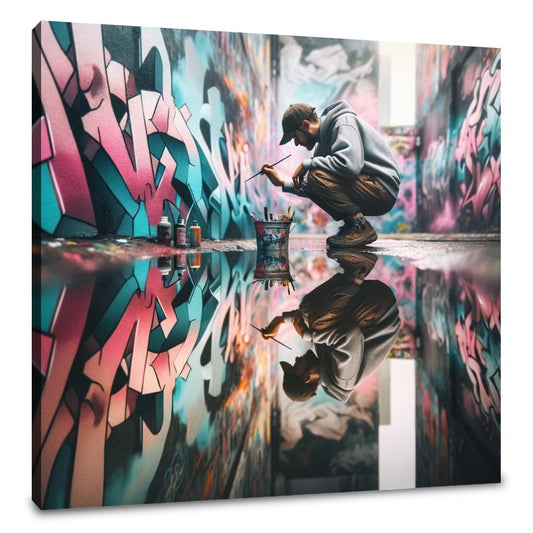 Urban Reflections Canvas - Main Image