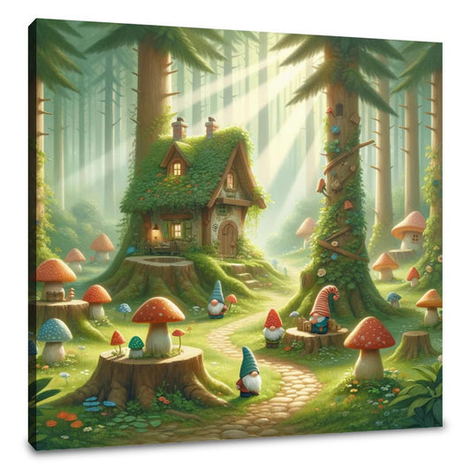 Enchanted Gnome Canvas - Main Image