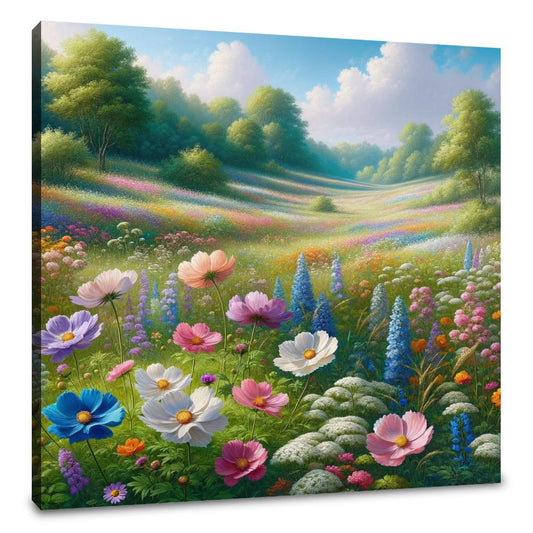 Spring Meadow Bliss Canvas - Main Image