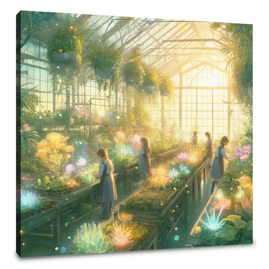 Magical Greenhouse Canvas - Main Image