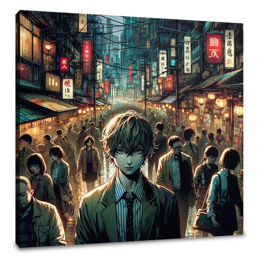 Metropolis Shadows Thriller Canvas - Main Image