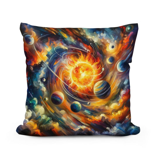 Emotive Cosmos Cotton Cushion - Main Image