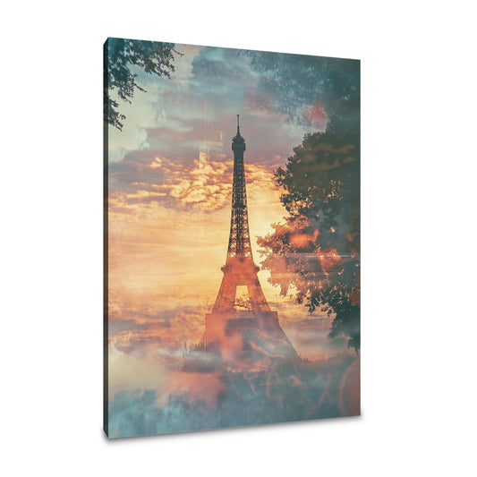Parisian Dawn Chaos Canvas - Main Image