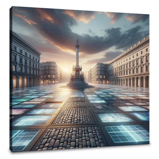 Plaza of Ages Canvas - Main Image