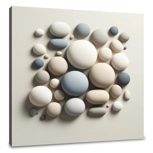 Pebble Harmony Canvas - Main Image