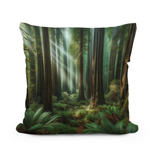 Redwood Majesty Cotton Pillow - Main Image