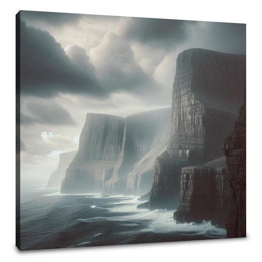 Coastal Cliffs Canvas - Main Image