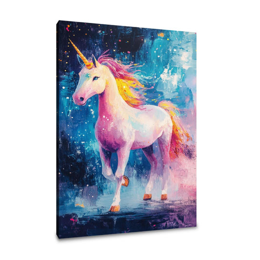 Twilight Unicorn Glow Canvas - Main Image