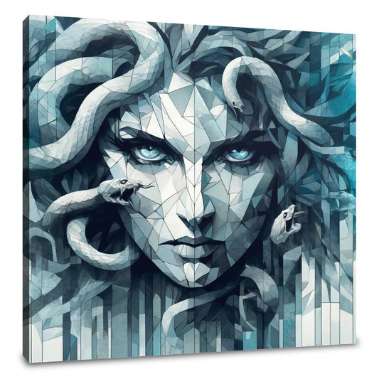 Icy Gaze Gorgon Canvas - Main Image