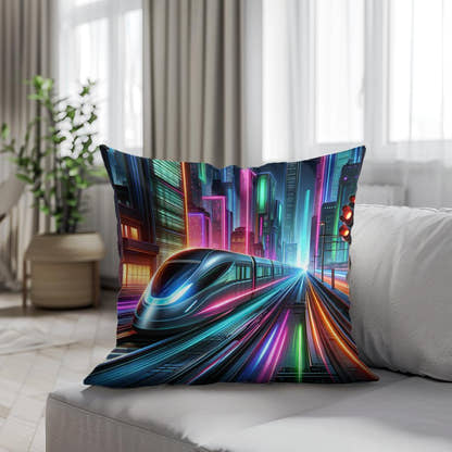 Neon Velocity Cotton Cushion - Secondary Image 4