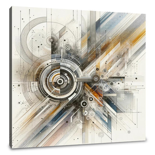 Lens of Time: Visions in Abstract Canvas - Main Image