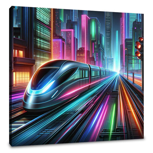 Neon Velocity Canvas - Main Image