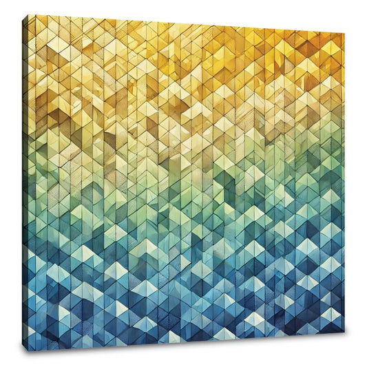 Gradient Mosaic Canvas - Main Image