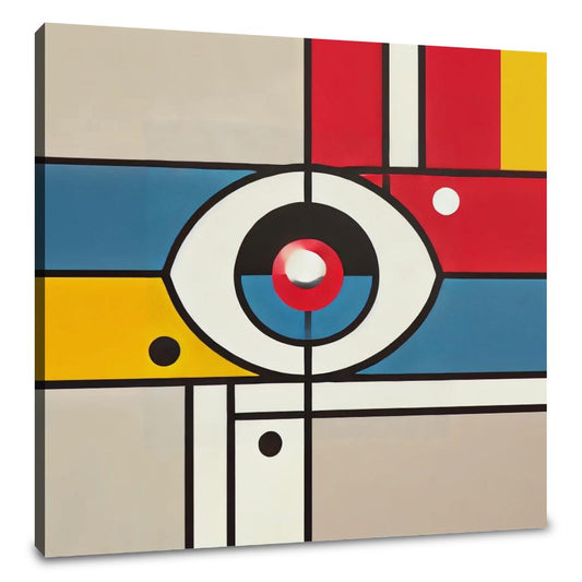 Bauhaus Eye Canvas - Main Image