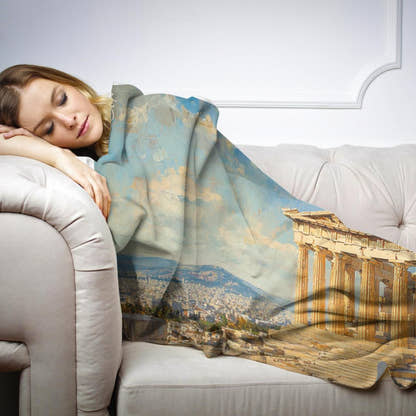 Parthenon Light Blanket - Secondary Image