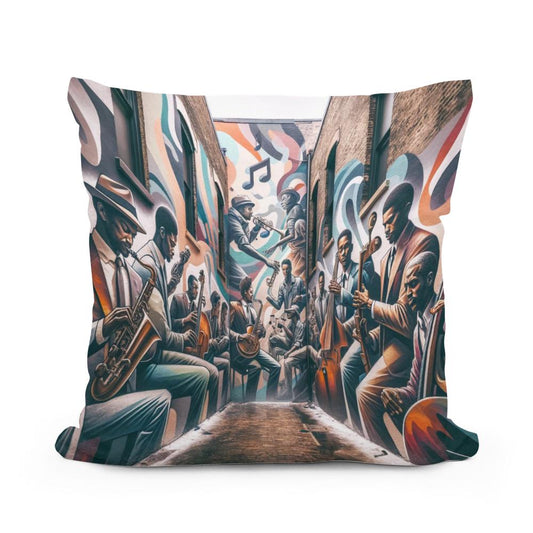 Melodic Alley Cotton Cushion - Main Image