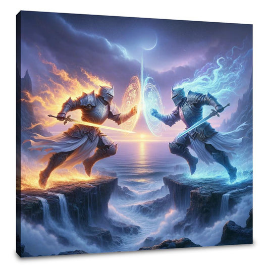 Knights of Elemental Fury Canvas - Main Image