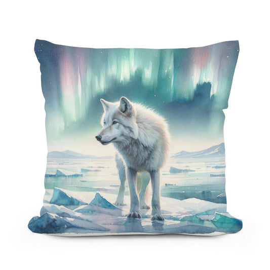 Arctic Solitude Cotton Cushion - Main Image