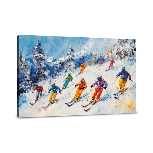 Ski Adventure Canvas - Main Image