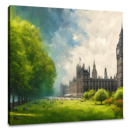 London Serene Transition Canvas - Main Image