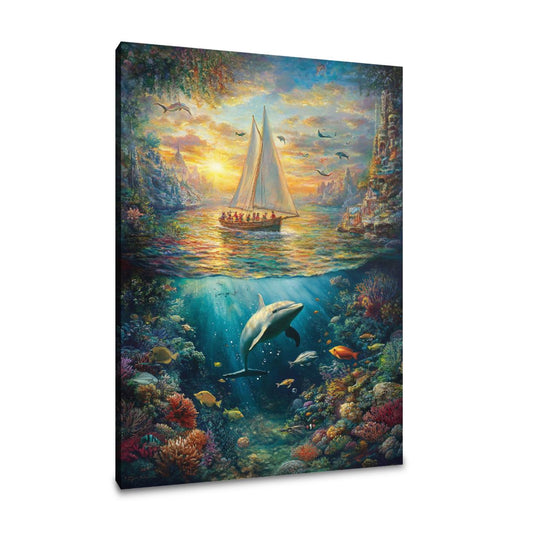 Oceanic Wonders Canvas - Main Image