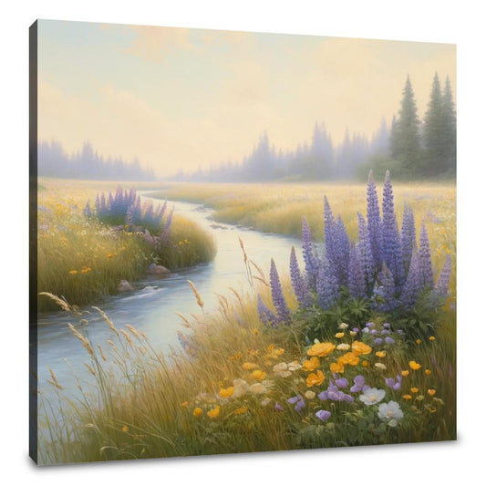 Whispering Wildflowers Canvas - Main Image