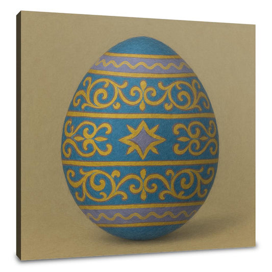 Ornate Egg Canvas - Main Image