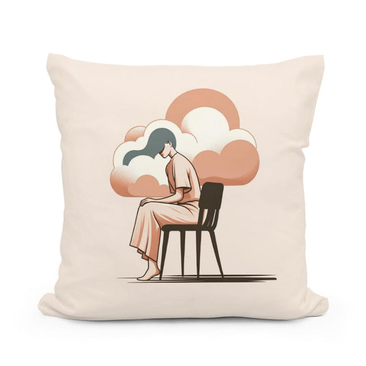 Cloudbound Dreams Cotton Cushion - Main Image