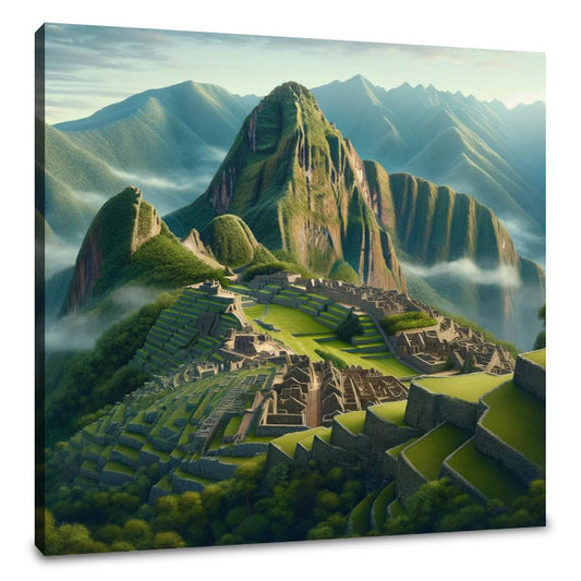 Mystical Machu Picchu Canvas - Main Image