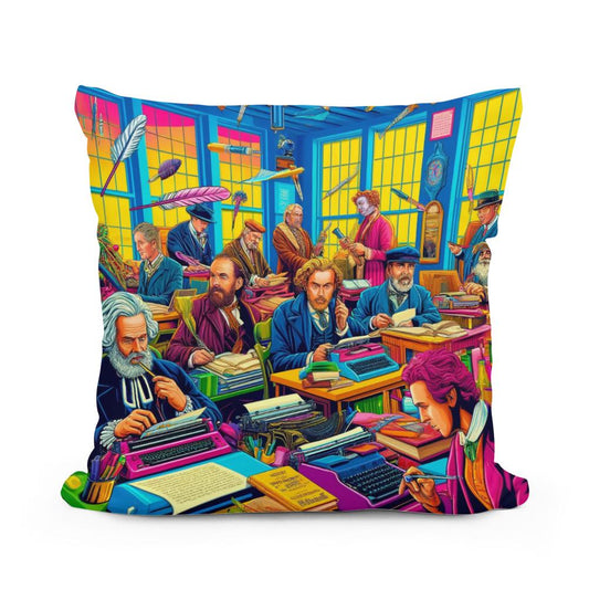 Literary Pop Cotton Cushion - Main Image