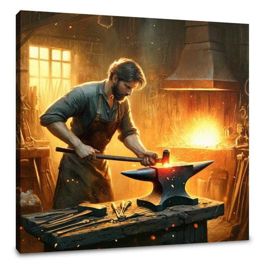 Forging Passion Canvas - Main Image