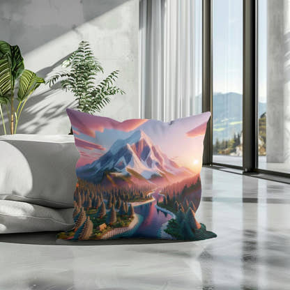 Mystic Meadow Cotton Cushion - Secondary Image 3
