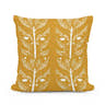 Mustard Symmetry Cotton Cushion - Main Image