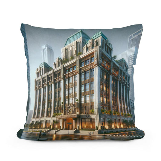 Deco Modernity Cotton Cushion - Main Image