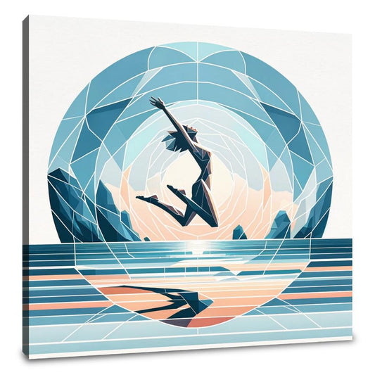 Tranquil Strides Canvas - Main Image