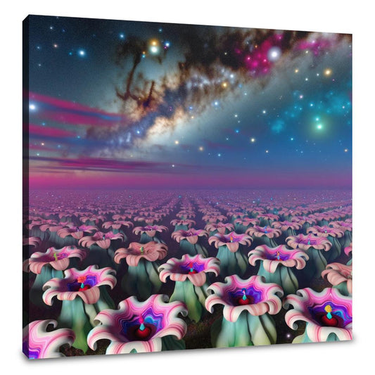 Nebula Bloom Canvas - Main Image